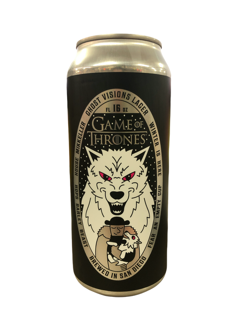 Buy Mikkeller San Diego Game of Thrones Ghost Visions Lager Online -Craft City