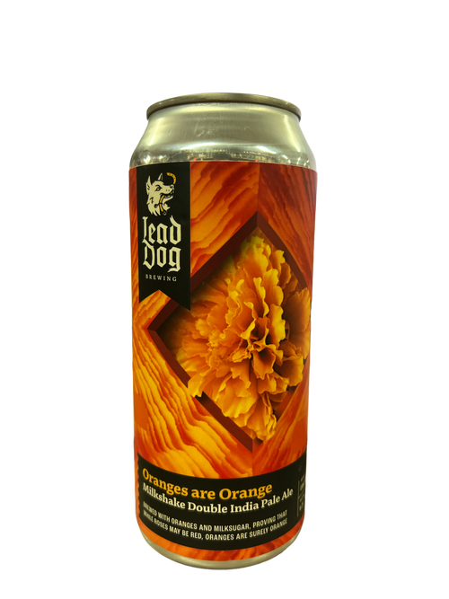 Lead Dog Oranges Are Orange Milkshake IPA