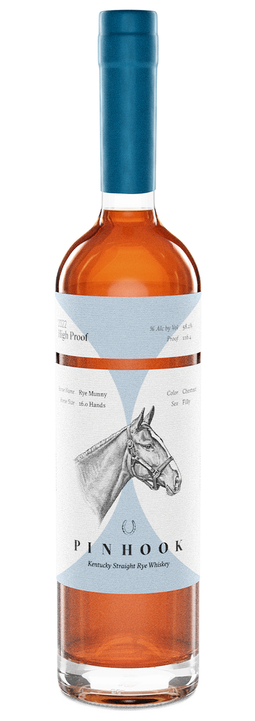 Buy Pinhook High Proof Rye Blue Wax 2022 Online -Craft City