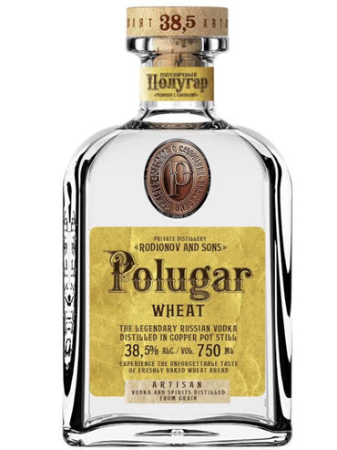 Buy Polugar Wheat Vodka Online -Craft City