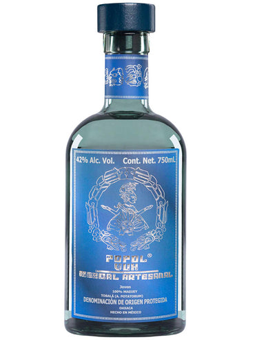 Buy Popol Vuh Blue Label Joven Tobala Mezcal Online -Craft City