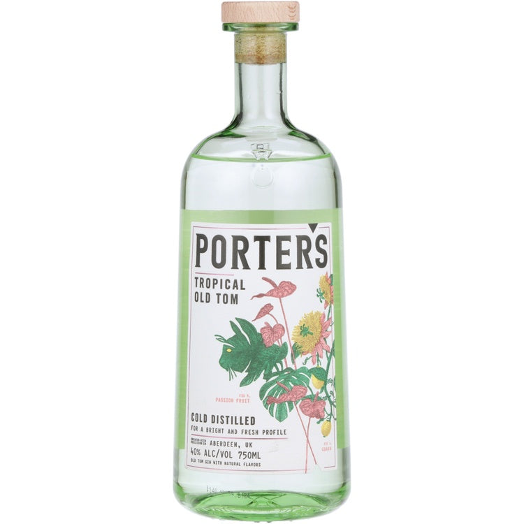 Buy Porters Old Tom Gin Tropical Old Tom Cold Distilled Online -Craft City