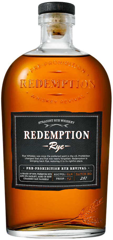 Buy Redemption Rye Whiskey Online -Craft City