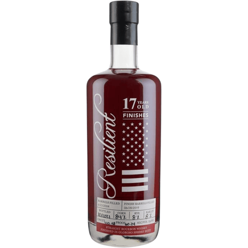 Buy Resilient 17 Year Straight Bourbon Whiskey Sherry Cask Online -Craft City