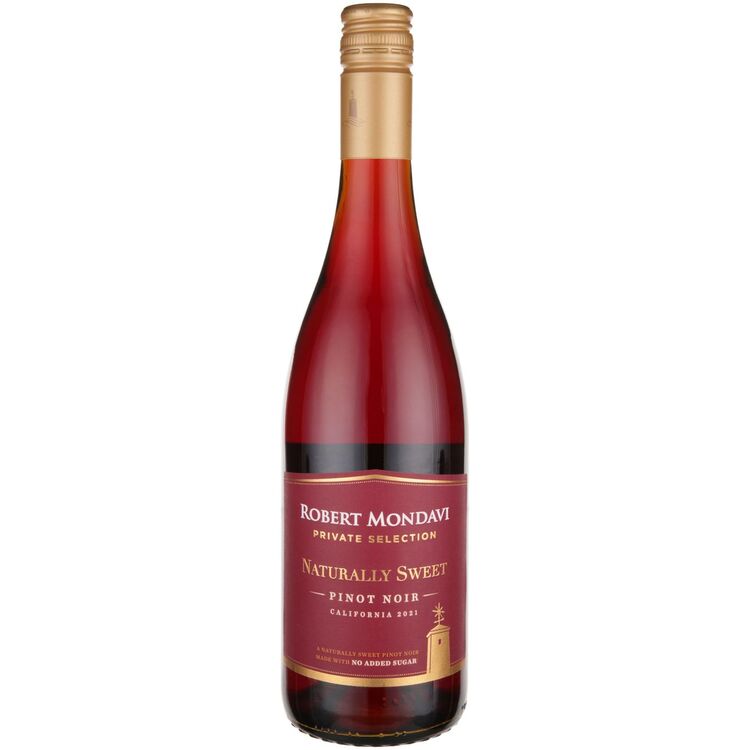 Buy Robert Mondavi Private Select Pinot Noir Naturally Sweet California Online -Craft City