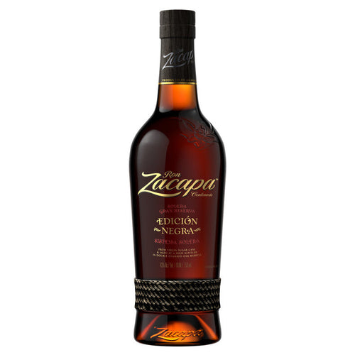 Buy Ron Zacapa Aged Rum Centenario Edicion Negra Solera Gran Reserva Online -Craft City