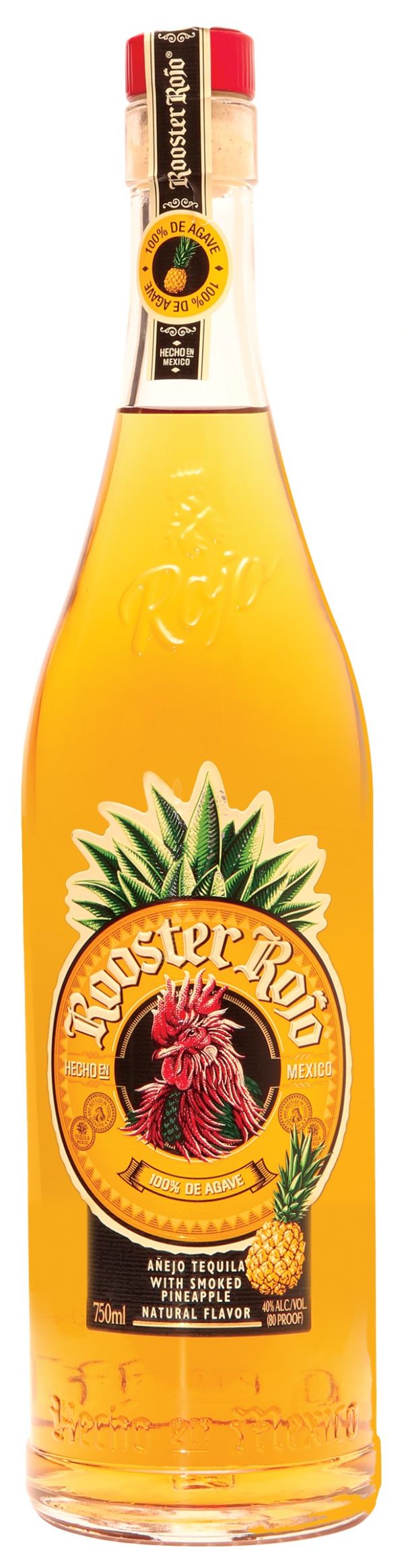 Buy Rooster Rojo Pineapple Anejo Tequila Online -Craft City