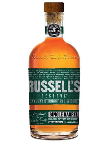 Buy Russell's Reserve Single Barrel Rye Whiskey Online -Craft City