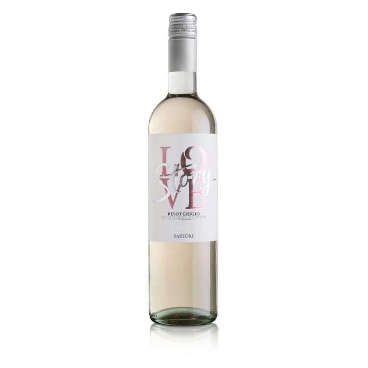 Buy Sartori Di Verona Pinot Grigio Rose Love Story Delle Venezie Online -Craft City