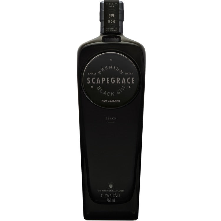 Buy Scapegrace Black Gin Small Batch Online -Craft City