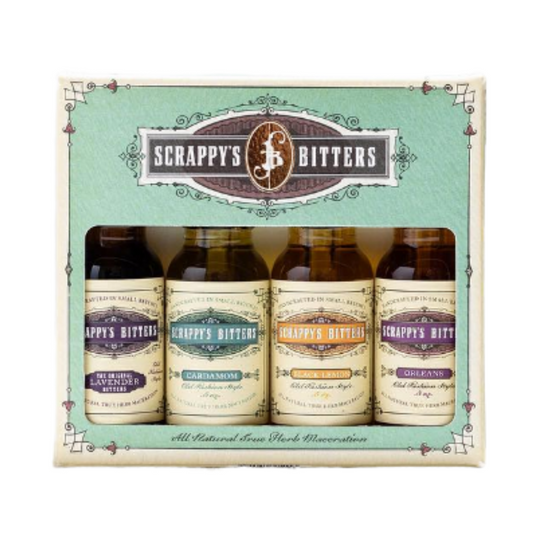 Buy Scrappy's Bitters The New Classic Mini Set Variety 4Pk Online -Craft City