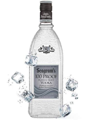 Buy Seagram's 100 Proof Platinum Vodka Online -Craft City