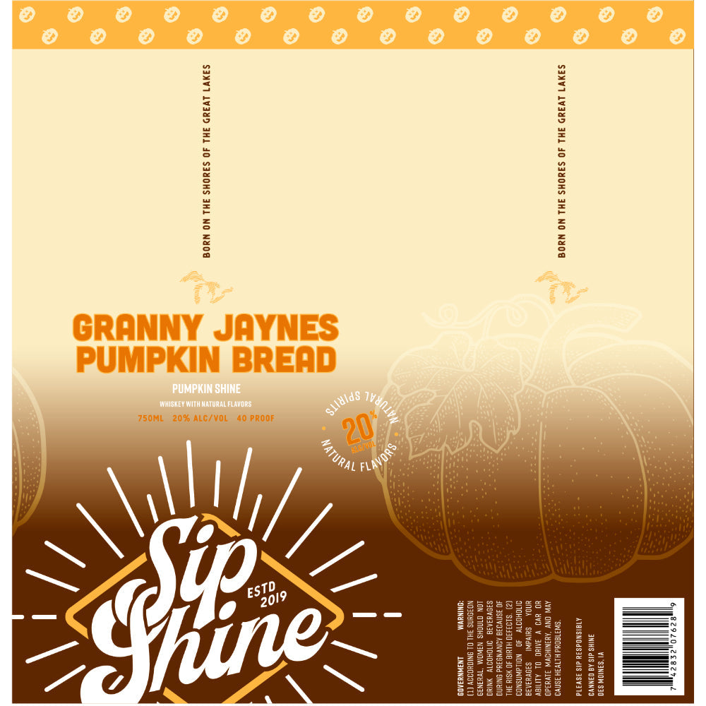 Buy Sip Shine Granny Jayne's Pumpkin Bread Online -Craft City