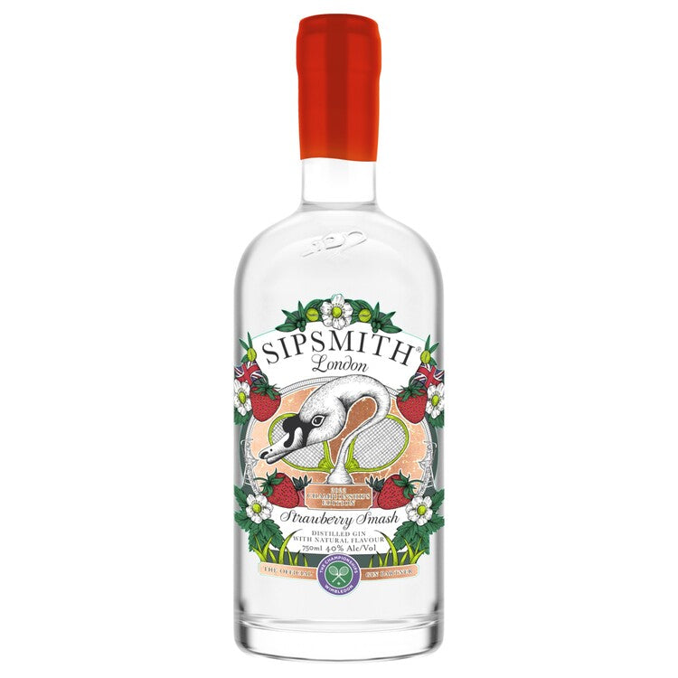 Buy Sipsmith Strawberry Smash Flavored Gin Wimbledon Online -Craft City