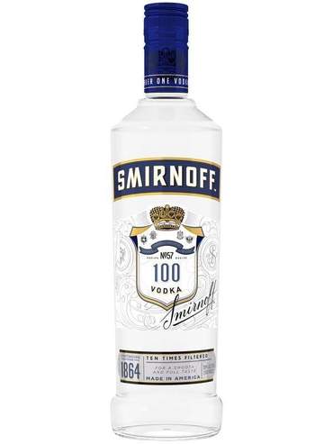 Buy Smirnoff 100 Proof Vodka Online -Craft City