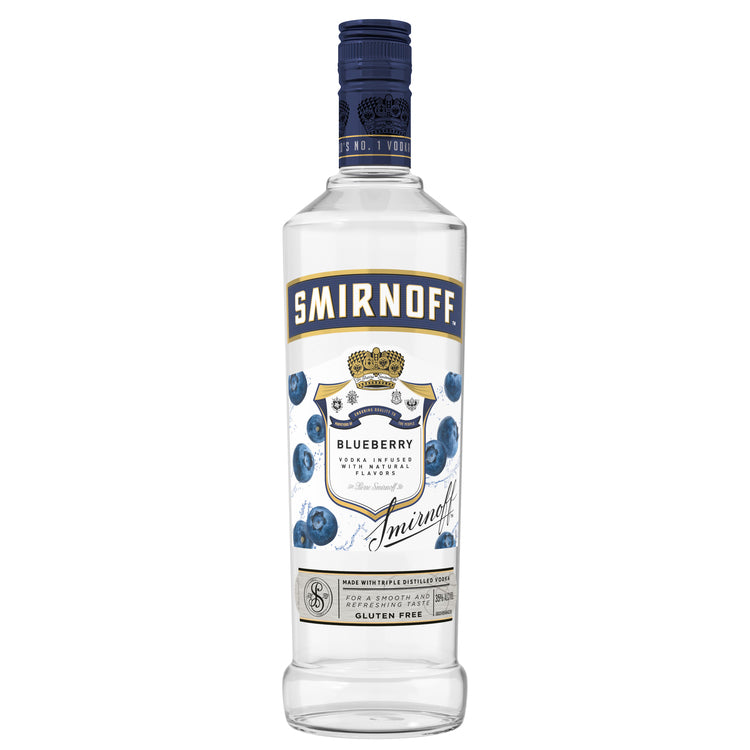 Buy Smirnoff Blueberry Flavored Vodka Online -Craft City