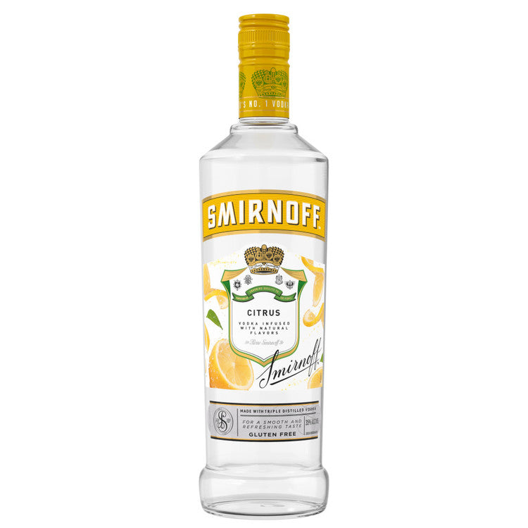 Buy Smirnoff Citrus Flavored Vodka Online -Craft City
