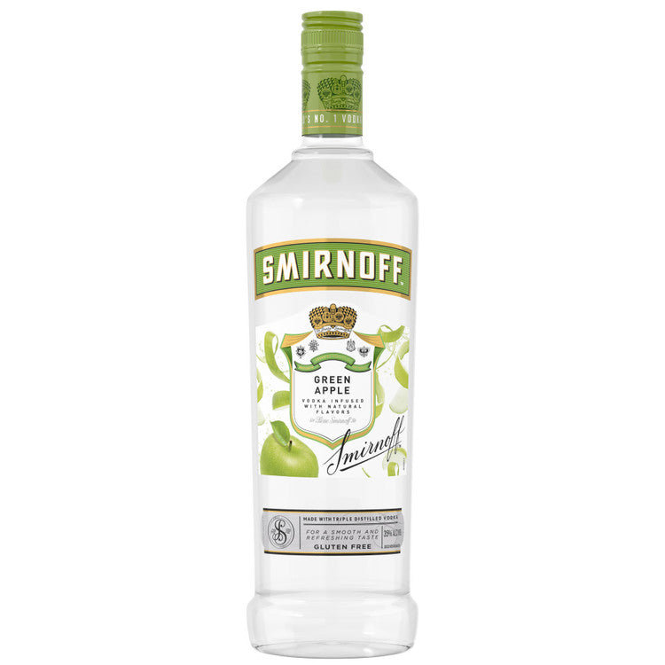 Buy Smirnoff Green Apple Flavored Vodka Online -Craft City