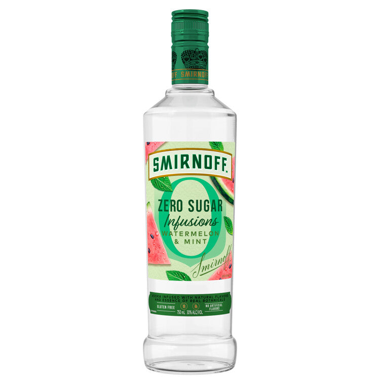 Buy Smirnoff Watermelon & Mint Flavored Vodka Zero Sugar Infusions Online -Craft City