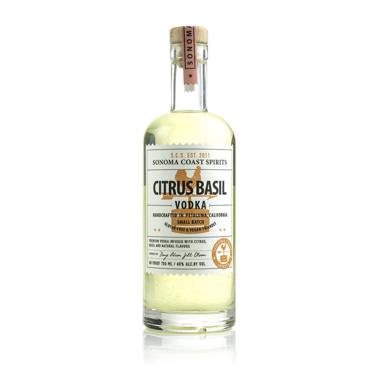 Buy Sonoma Coast Spirits Citrus Basil Flavored Vodka online