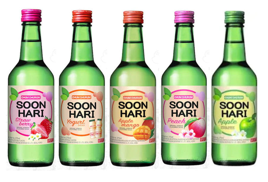 Buy Soon Hari Soju Mixed Bundle 5pk Online -Craft City