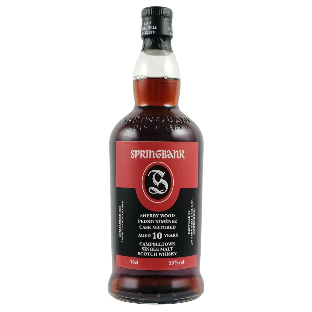Buy Springbank 10 Year Old Pedro Ximenez Cask Matured Scotch Whisky Online -Craft City