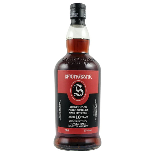Buy Springbank 10 Year Old Pedro Ximenez Cask Matured Scotch Whisky Online -Craft City
