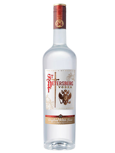 Buy St. Petersburg Imported Russian Vodka Online -Craft City