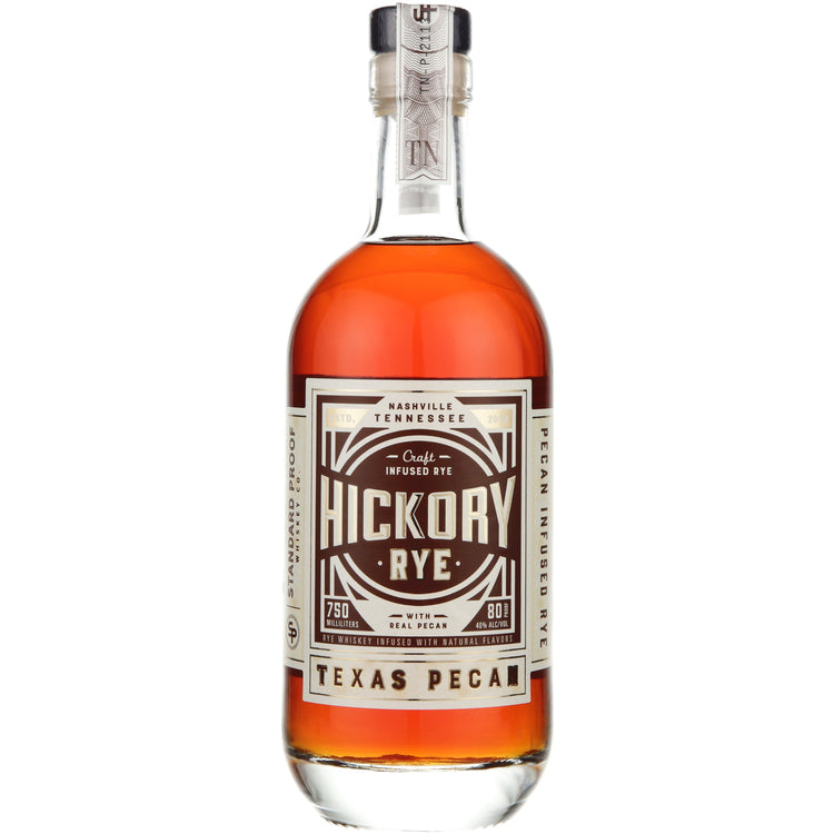 Buy Standard Proof Whiskey Co. Texas Pecan Infused Rye Whiskey Hickory Rye Online -Craft City