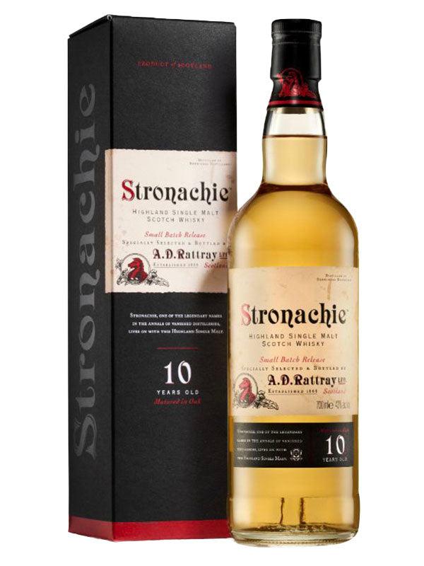 Buy Stronachie 10 Year Single Malt Scotch Whisky Online -Craft City
