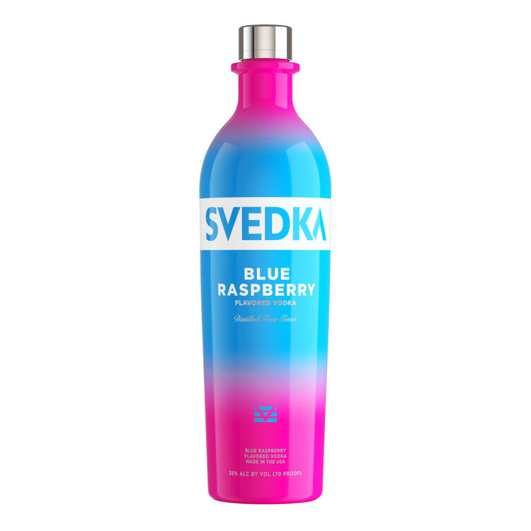 Buy Svedka Blue Raspberry Flavored Vodka Online -Craft City