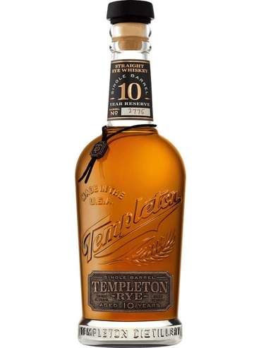Buy Templeton 10 Year Old Single Barrel Rye Whiskey Online -Craft City