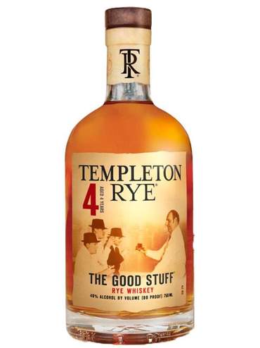 Buy Templeton Rye 4 Year Old Rye Whiskey Online -Craft City