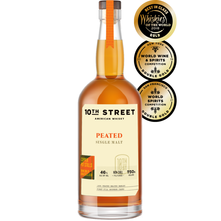 Buy Th Street American Whiskey Peated Single Malt Online -Craft City