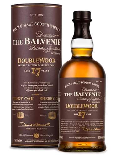 Buy The Balvenie DoubleWood 17 Year Old Scotch Whisky Online -Craft City