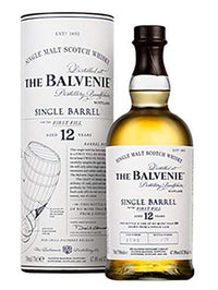 Buy The Balvenie Single Barrel 12 Year Old Scotch Whisky Online -Craft City