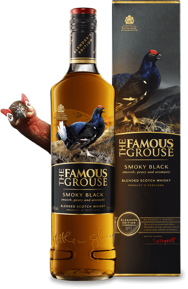 Buy The Famous Grouse Smoky Black Scotch Whisky Online -Craft City