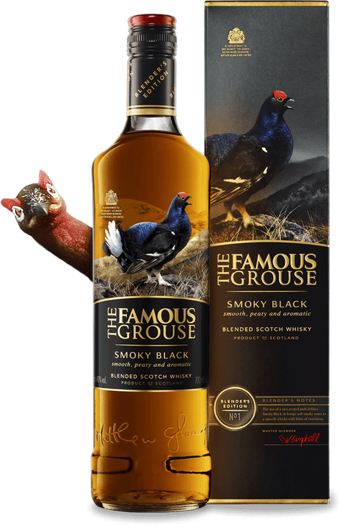 Buy The Famous Grouse Smoky Black Scotch Whisky Online -Craft City