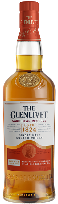 Buy The Glenlivet Caribbean Reserve Scotch Whisky Online -Craft City