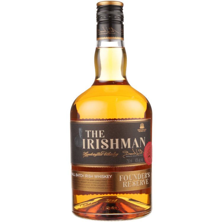 Buy The Irishman Blended Irish Whiskey Small Batch Founders Reserve Online -Craft City