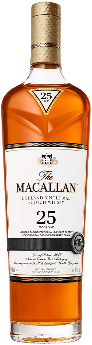Buy The Macallan Sherry Oak 25 Year Old Scotch Whisky Online -Craft City