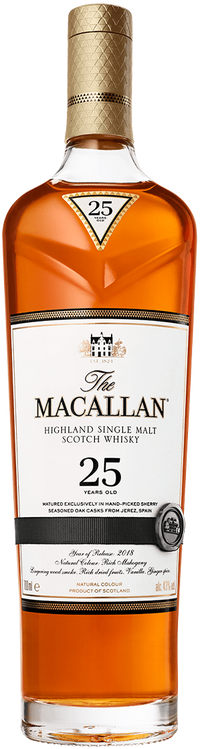 Buy The Macallan Sherry Oak 25 Year Old Scotch Whisky Online -Craft City