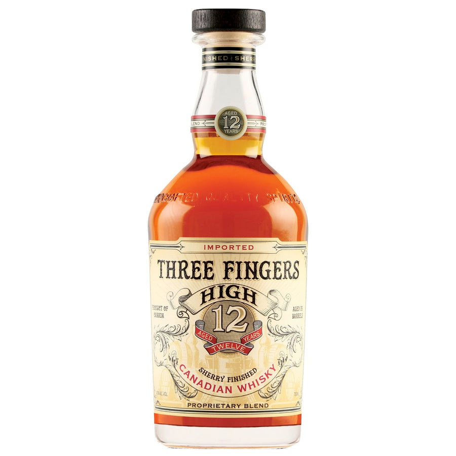Buy Three Fingers High 12 Yr Old Canadian Whisky Online -Craft City