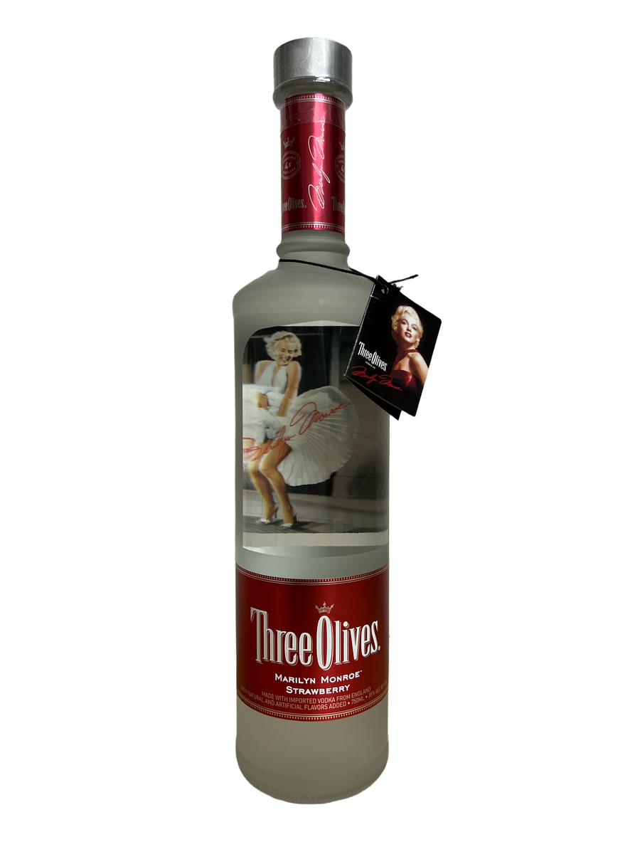 Buy Three Olives Marilyn Monroe Strawberry Vodka Online -Craft City