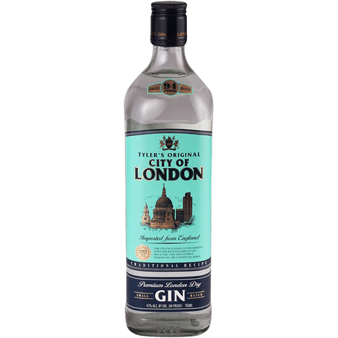 Buy Tyler's City of London Imported Gin Online -Craft City