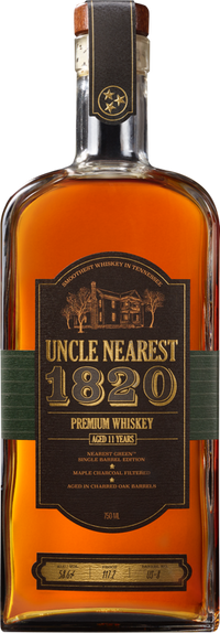 Buy Uncle Nearest 1820 Single Barrel Edition Online -Craft City