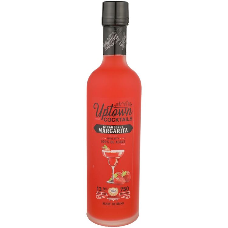 Buy Uptown Wine Cocktails Strawberry Margarita Online -Craft City