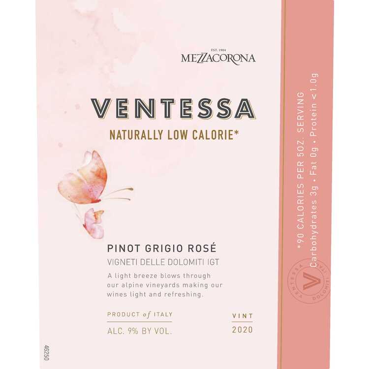 Buy Ventessa Pinot Grigio Rose Vigneti Delle Dolomiti Online -Craft City