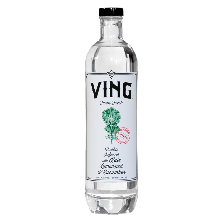 Buy Ving Kale, Lemon Peel & Cucumber Organic Vodka Online -Craft City