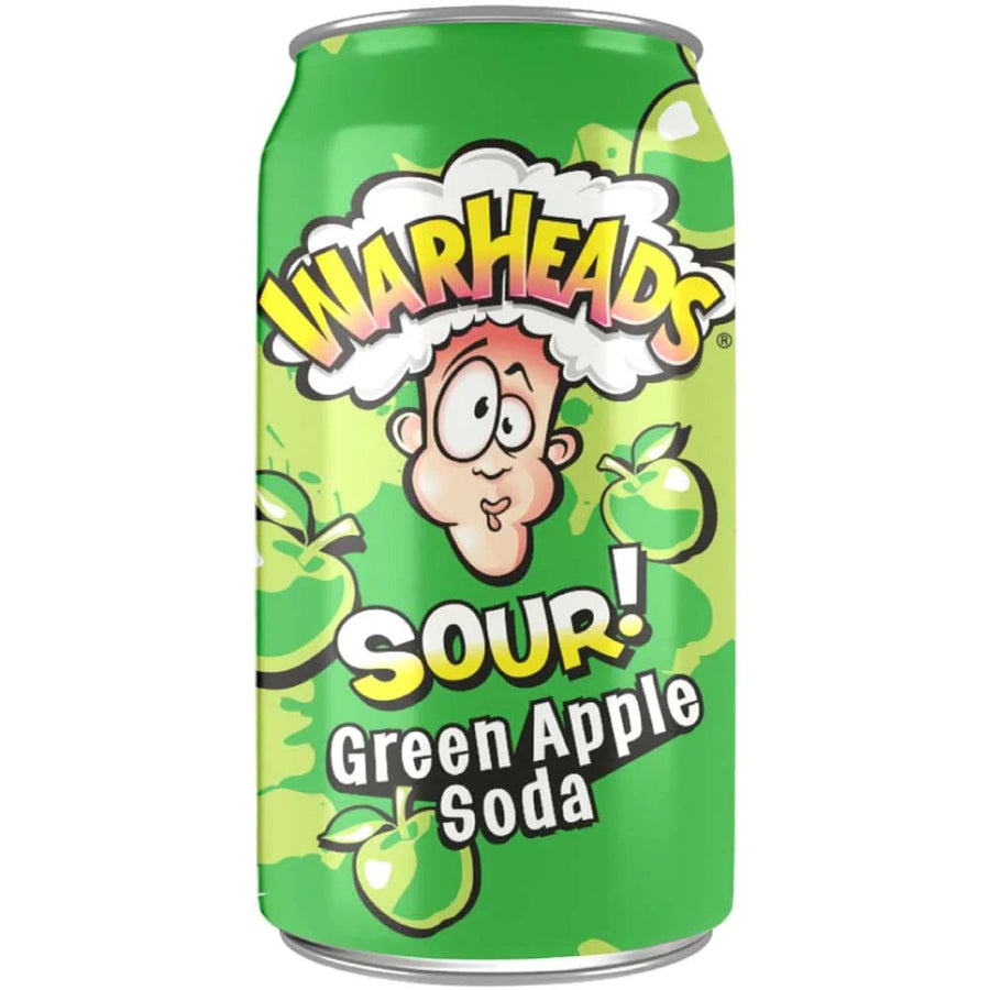 Buy Warheads Sour Apple Soda Online -Craft City